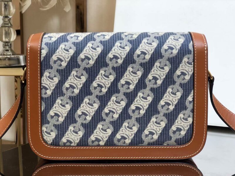 Celin Tambour Box Bag-22*16.5*7CM - Image 3