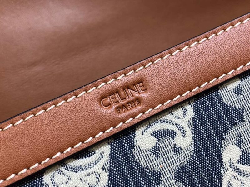 Celin Tambour Box Bag-22*16.5*7CM - Image 5