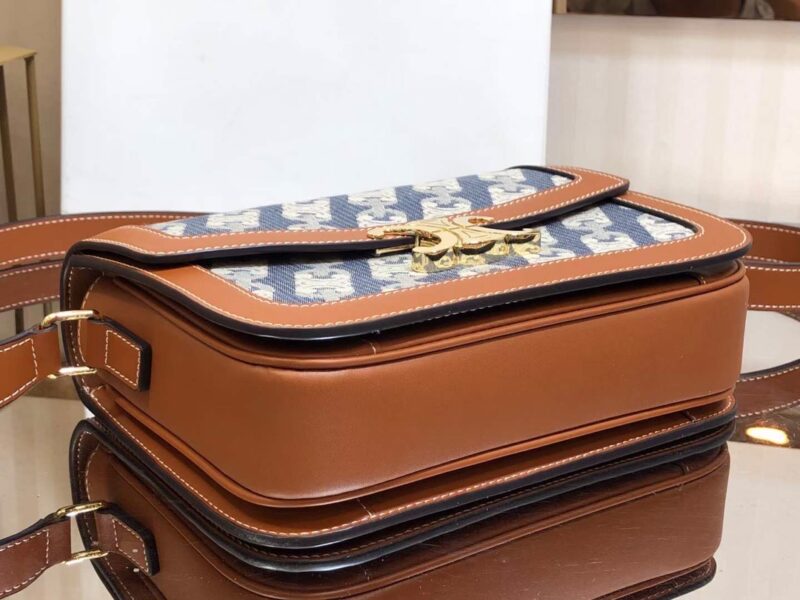 Celin Tambour Box Bag-22*16.5*7CM - Image 9