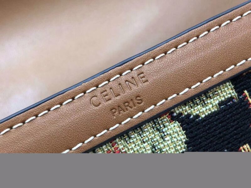 Celin Tambour Box Bag-22*16.5*7CM - Image 8