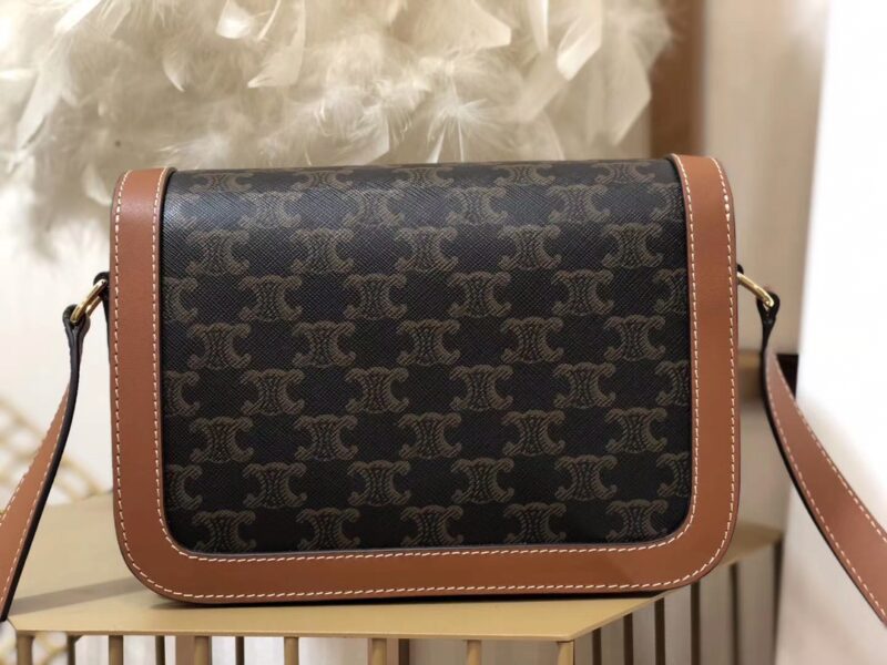 Celin Tambour Box Bag-22*16.5*7CM - Image 8