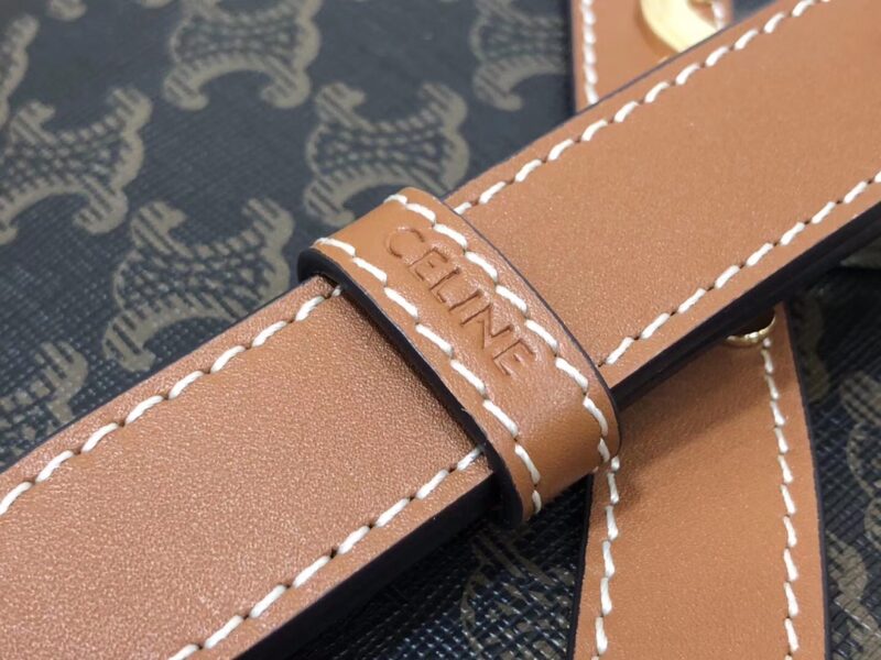 Celin Tambour Box Bag-22*16.5*7CM - Image 9