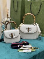 Gucci Top Handle Bag With Bamboo-17*12*7.5&21*15*7CM