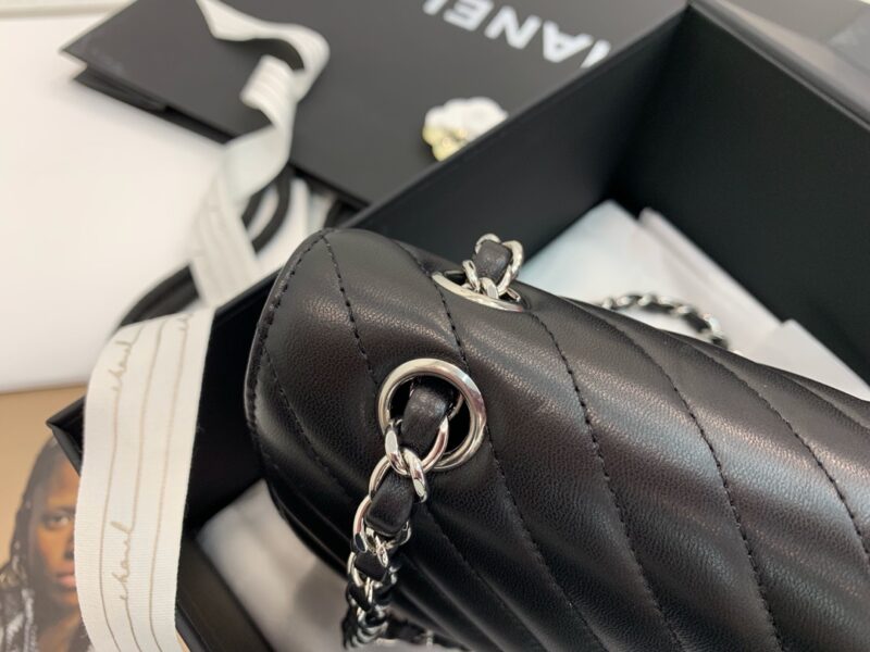 Ch@nel Flap Bag-25CM - Image 4