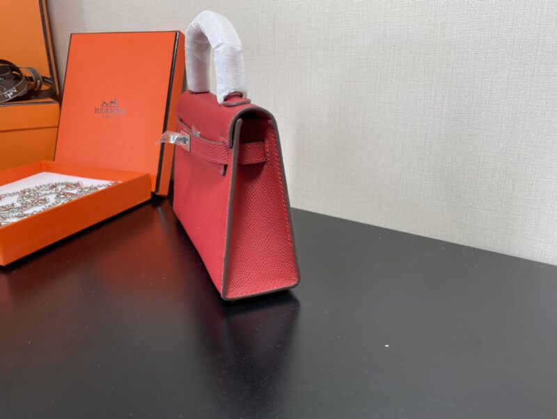 Hermes Kelly-Gold&Silver Hardware-19CM - Image 11