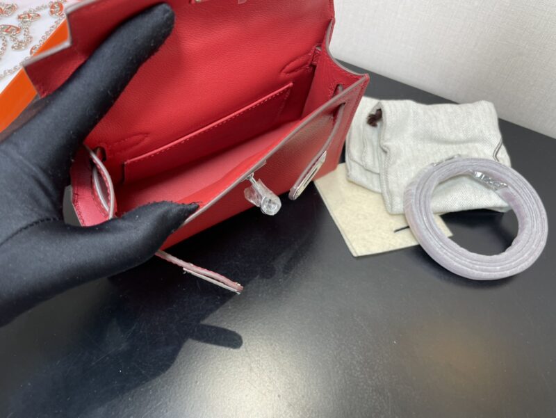 Hermes Kelly-Gold&Silver Hardware-19CM - Image 14