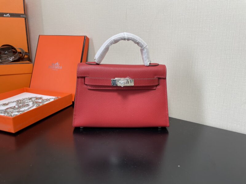 Hermes Kelly-Gold&Silver Hardware-19CM - Image 16