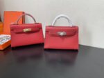 Hermes Kelly-Gold&Silver Hardware-19CM