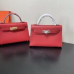 Hermes Kelly-Gold&Silver Hardware-19CM