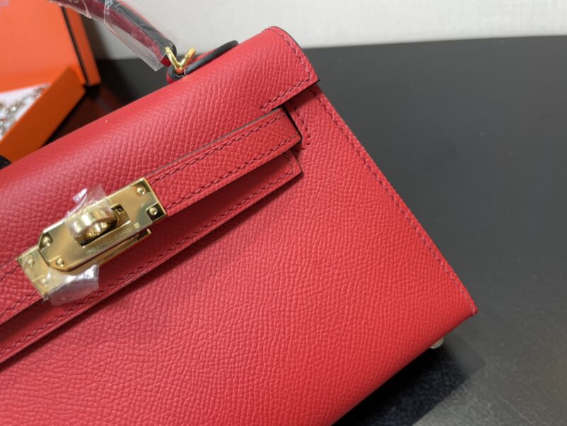 Hermes Kelly-Gold&Silver Hardware-19CM - Image 6