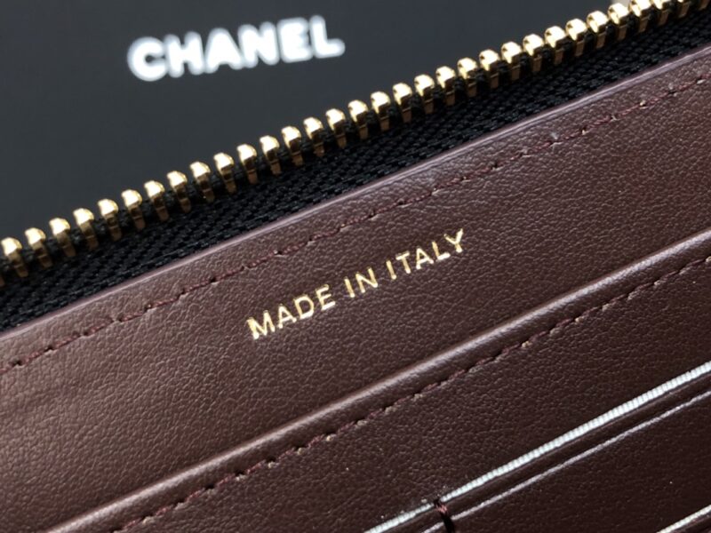 Ch@nel Wallet-Gold Hardware-19*10CM - Image 6