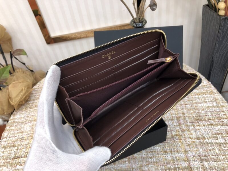 Ch@nel Wallet-Gold Hardware-19*10CM - Image 7