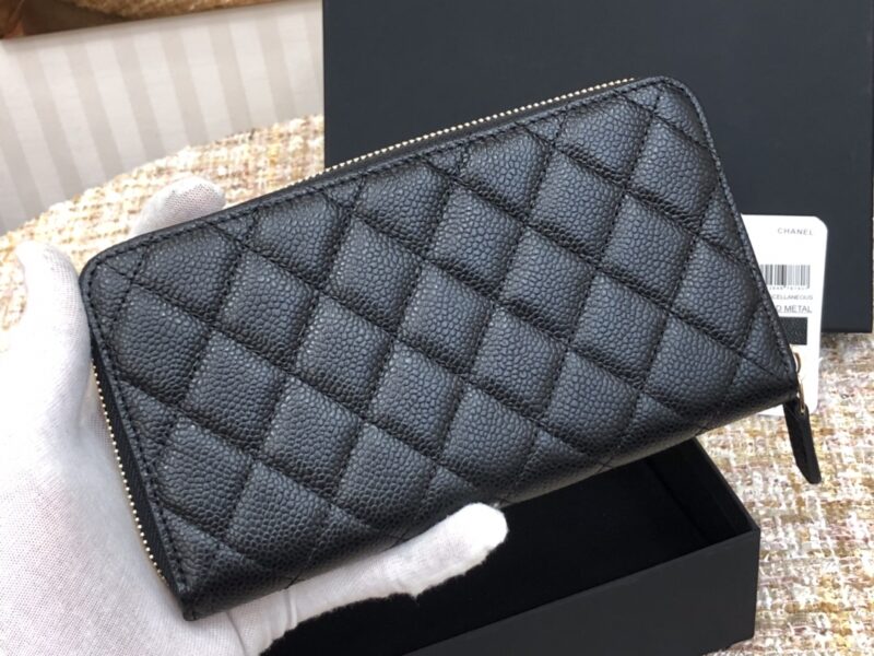 Ch@nel Wallet-Gold Hardware-19*10CM - Image 9