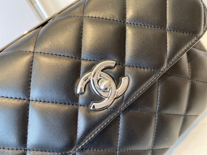 Ch@nel Trendy CC-Silver-25*17*12CM - Image 5