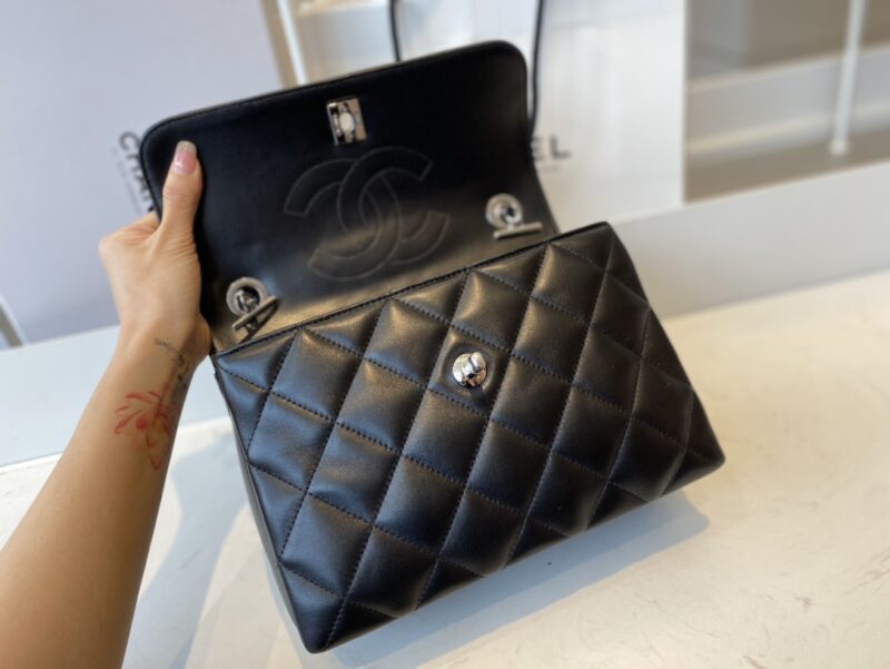 Ch@nel Trendy CC-Silver-25*17*12CM - Image 7