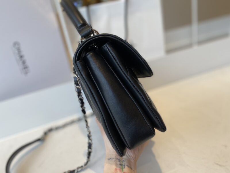 Ch@nel Trendy CC-Silver-25*17*12CM - Image 8