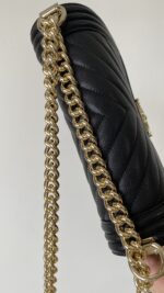 Ch@nel Boy Bag-Caviar-25CM - Image 10