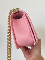 Ch@nel Boy Bag-Caviar-25CM - Image 7