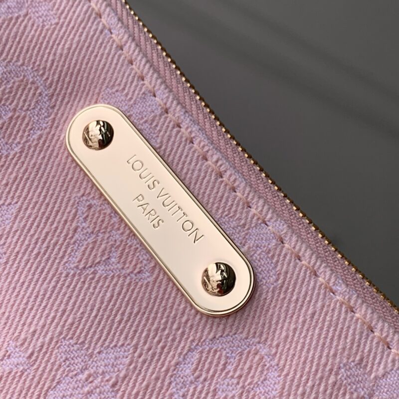 Louis Vuitton Liv Pochette Monogram Denim Bag -M14159-13.5 x 6.5 x 24.5CM - Image 5