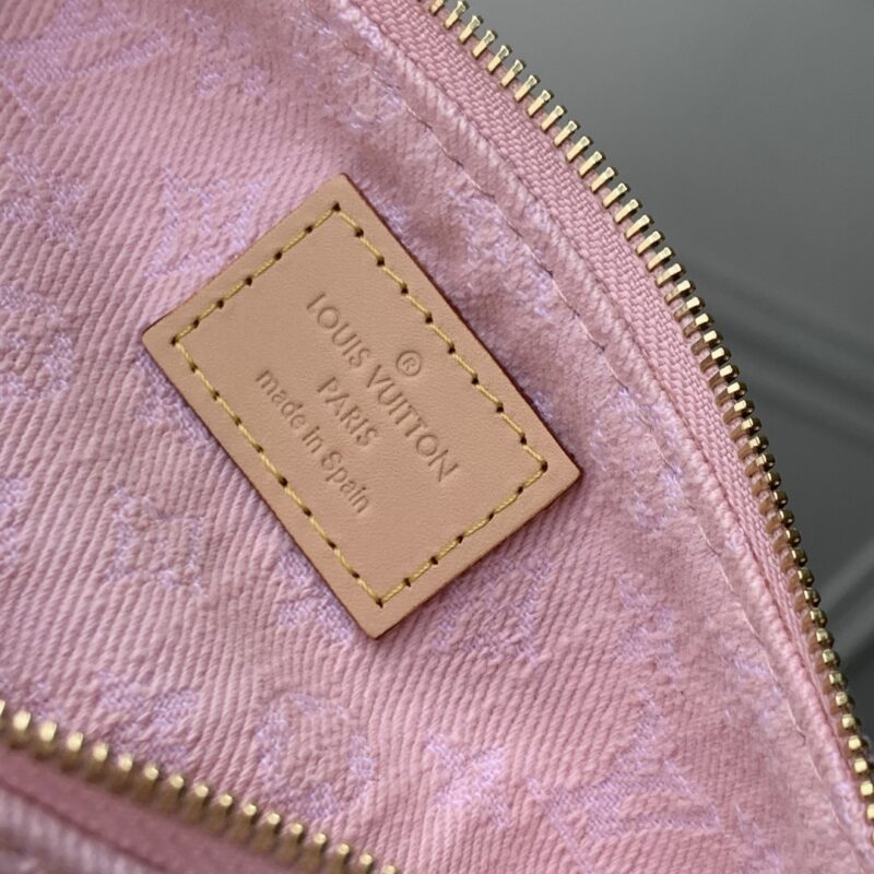 Louis Vuitton Liv Pochette Monogram Denim Bag -M14159-13.5 x 6.5 x 24.5CM - Image 8