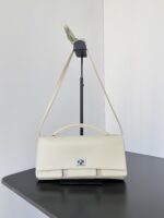 Balenciag Women's Bel Air Small Clutch On Strap in Black-27*5*14CM - Image 3