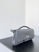 Balenciag Women's Bel Air Small Clutch On Strap in Black-27*5*14CM - Image 3