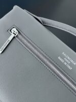 Balenciag Women's Bel Air Small Clutch On Strap in Black-27*5*14CM - Image 6