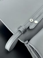 Balenciag Women's Bel Air Small Clutch On Strap in Black-27*5*14CM - Image 7