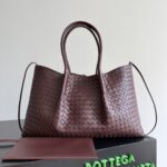 Bottega Veneta Burgundy Pinacoteca Reversible Tote -43*23*17.5CM