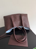 Bottega Veneta Burgundy Pinacoteca Reversible Tote -43*23*17.5CM - Image 4