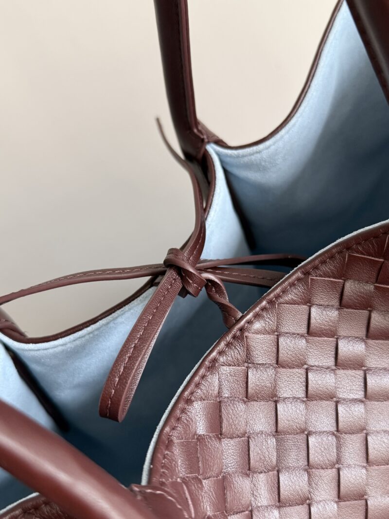 Bottega Veneta Burgundy Pinacoteca Reversible Tote -43*23*17.5CM - Image 6