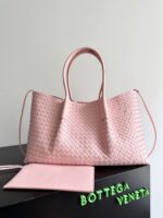 Bottega Veneta Burgundy Pinacoteca Reversible Tote -43*23*17.5CM