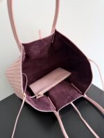 Bottega Veneta Burgundy Pinacoteca Reversible Tote -43*23*17.5CM - Image 4