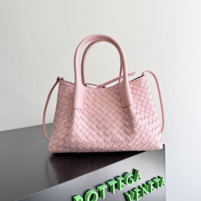 Bottega Veneta Burgundy Pinacoteca Reversible Tote -24*15*12CM