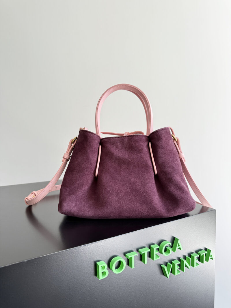 Bottega Veneta Burgundy Pinacoteca Reversible Tote -24*15*12CM - Image 4