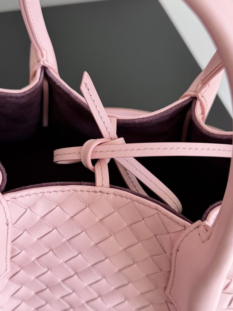 Bottega Veneta Burgundy Pinacoteca Reversible Tote -24*15*12CM - Image 8