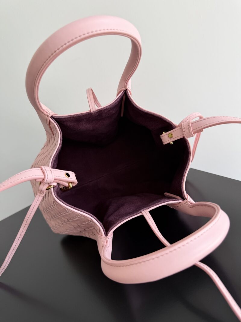 Bottega Veneta Burgundy Pinacoteca Reversible Tote -24*15*12CM - Image 9