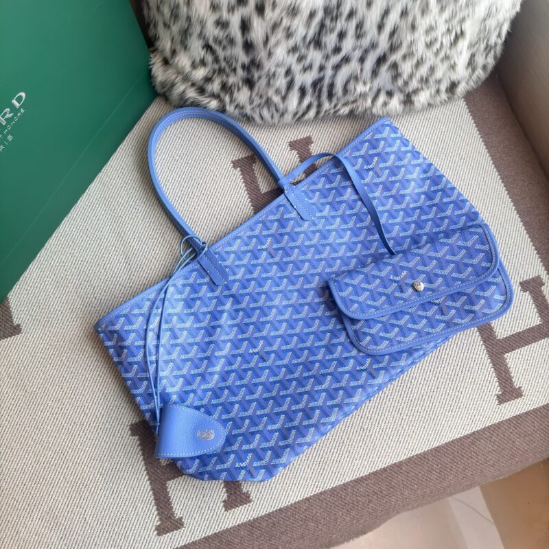 Goyard Fuchsia Pink Reversible St. Louis Tote Bag-34X15X28CM - Image 3