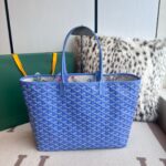 Goyard Fuchsia Pink Reversible St. Louis Tote Bag-34X15X28CM