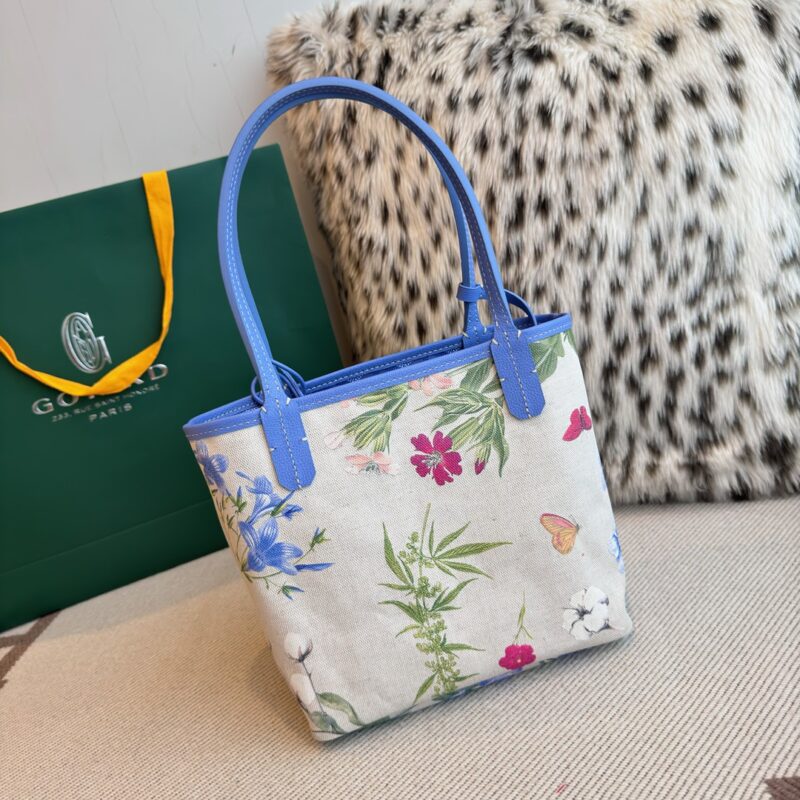 Goyard Fuchsia Pink Reversible St. Louis Tote Bag-20.5X9X20CM - Image 6