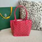 Goyard Fuchsia Pink Reversible St. Louis Tote Bag-20.5X9X20CM