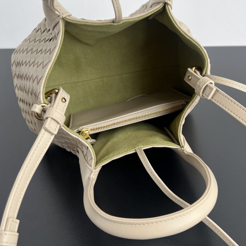 Bottega Veneta Burgundy Pinacoteca Reversible Tote -24*15*12CM - Image 6