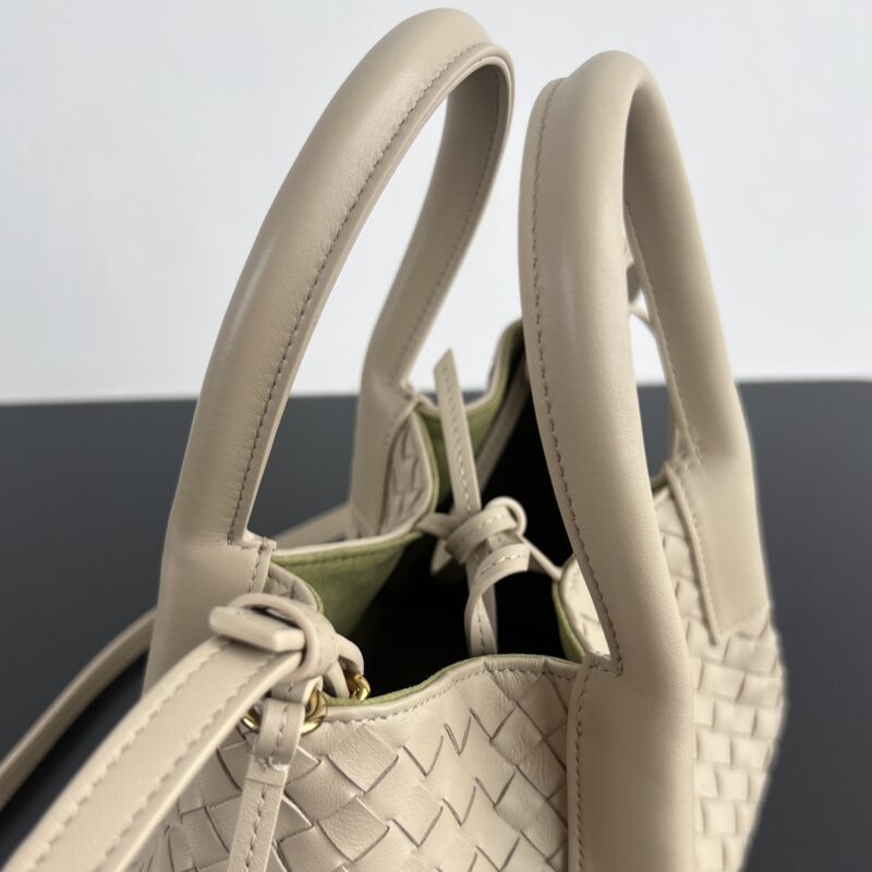 Bottega Veneta Burgundy Pinacoteca Reversible Tote -24*15*12CM - Image 8