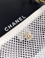 Ch@nel 2025SS Clutch With Chain Bag-15x22x6CM - Image 5