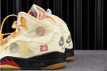 OFF-WHITE X AIR JORDAN 5 “SAIL” DH8565--100 - Image 5
