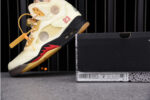 OFF-WHITE X AIR JORDAN 5 “SAIL” DH8565--100 - Image 8
