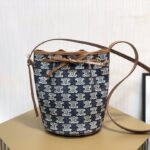 Celin Cabas Triomphe Bucket14X 21 X 14CM