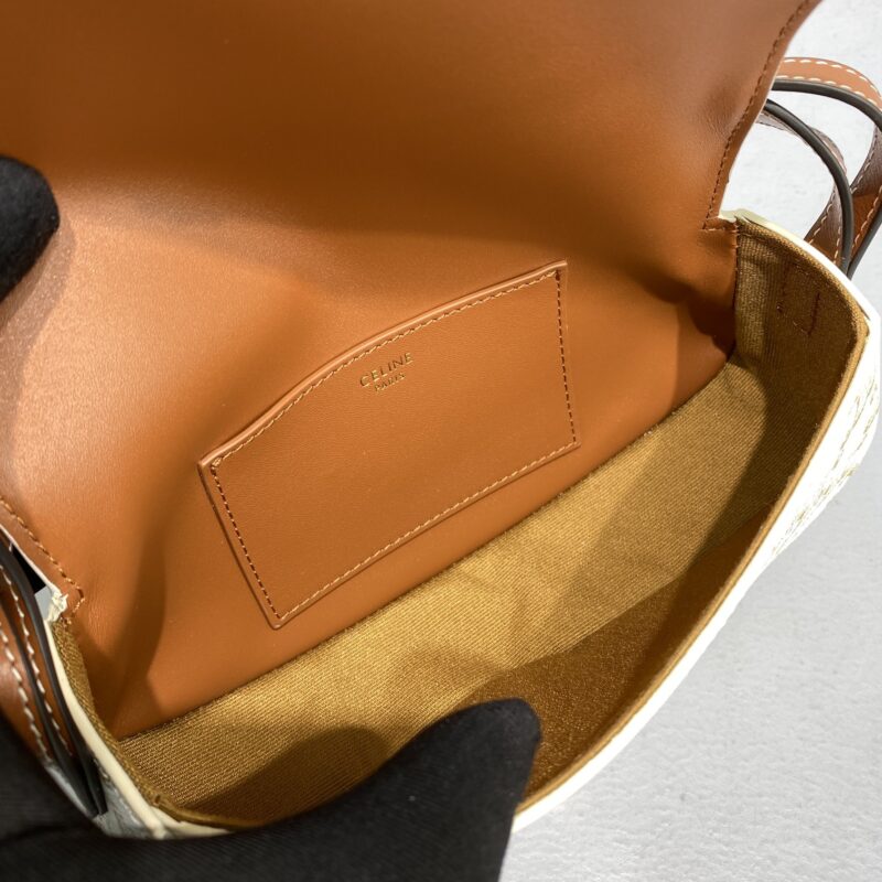 Celin Mini Tabou Clutch On Strap-18*8*5CM - Image 9