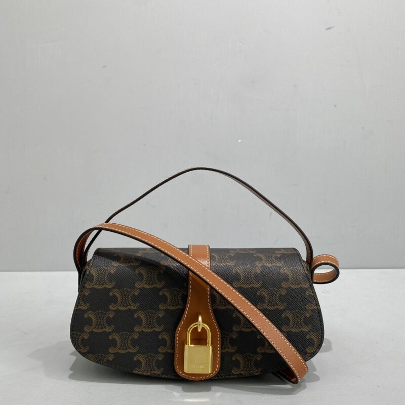 Celin Mini Tabou Clutch On Strap-18*8*5CM - Image 3