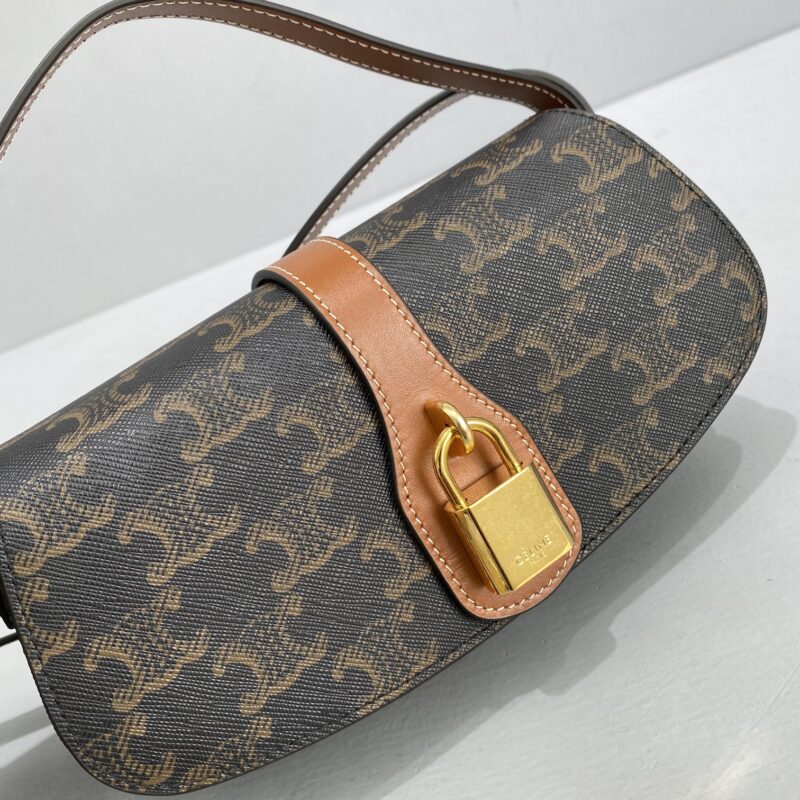 Celin Mini Tabou Clutch On Strap-18*8*5CM - Image 5